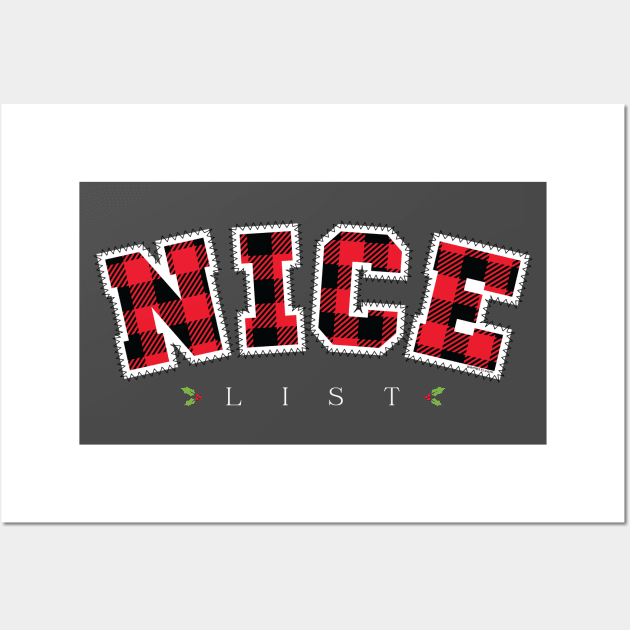 The Nice List Wall Art by Bomb171